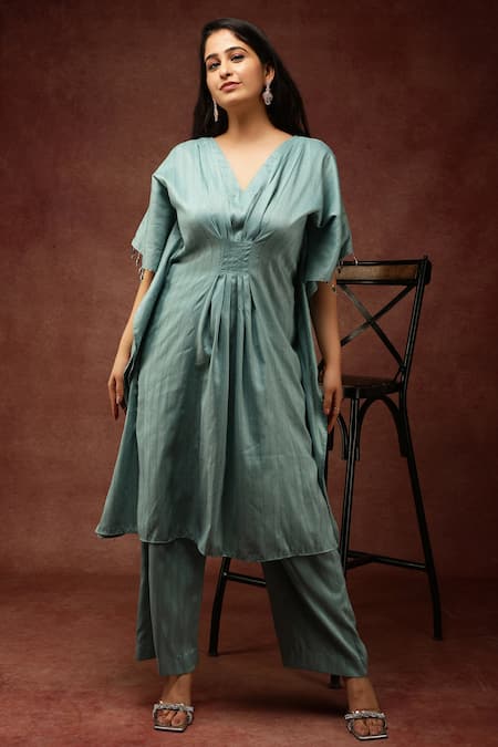 Ranng Label Kaftan Kurta & Pant Set 