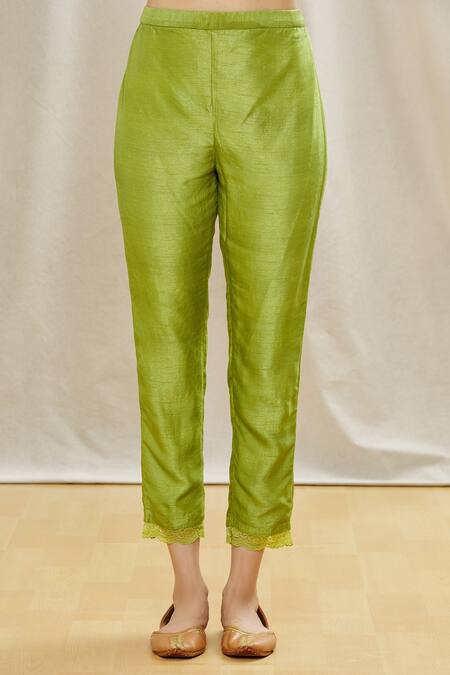 Oshi By Shikha Beige Dupatta Pure Silk Organza, Kurta And Pant Cotton Embroidered Anarkali Set at Aza Fashions Oshi By Shikha_Beige Dupatta Pure Silk Organza, Kurta And Pant Cotton Embroidered Anarkali Set _at_Aza_Fashions