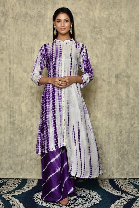 Samyukta Singhania Shibori Kurta & Palazzo Set 