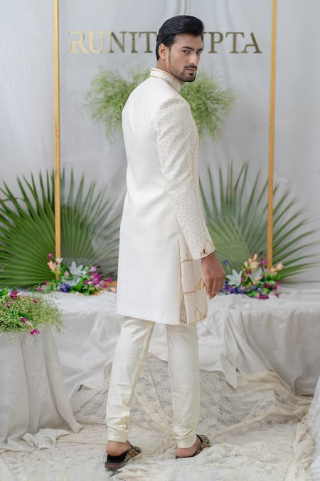 Runit Gupta Amey Embellished Sherwani Set 