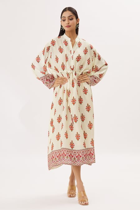 Peenacolada Floral Print Kaftan 