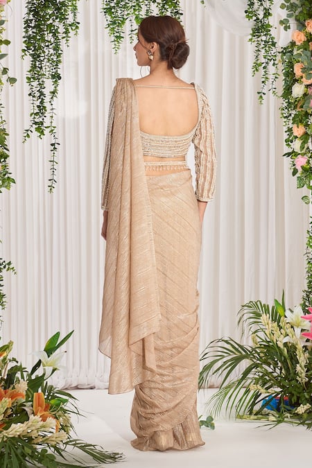 Nidhika Shekhar Ujjwal Embroidered Saree Set