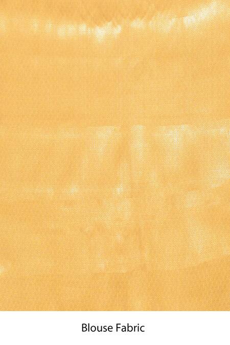 Buy_Naintara Bajaj_Yellow Zari Banarasi Cotton Silk Jaal Saree _Online_at_Aza_Fashions