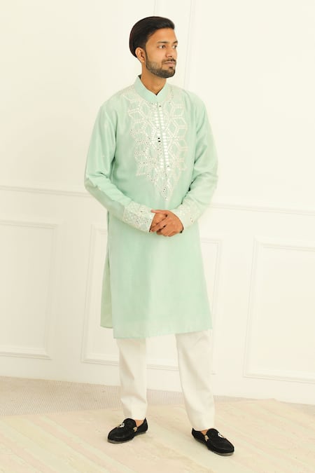 Twenty Nine Mirror Work Short Kurta 