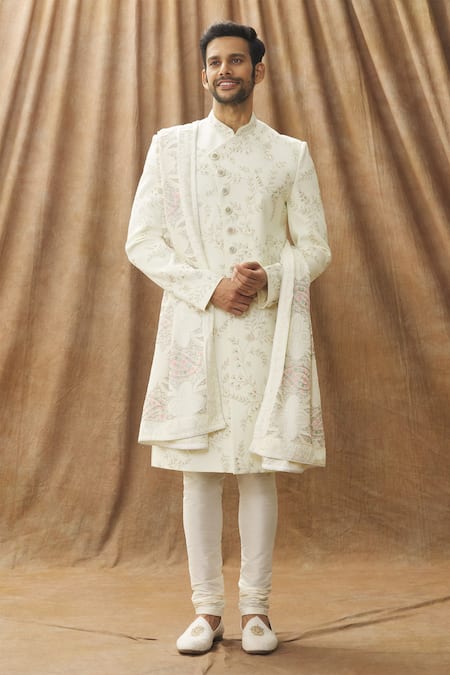 Arihant Rai Sinha Embroidered Sherwani Set 