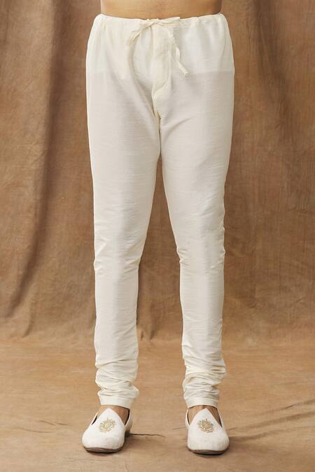 Arihant Rai Sinha_Green Silk Embroidery Sherwani With Churidar_at_Aza_Fashions