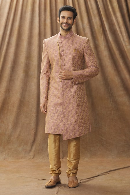 Arihant Rai Sinha Embroidered Sherwani With Churidar 