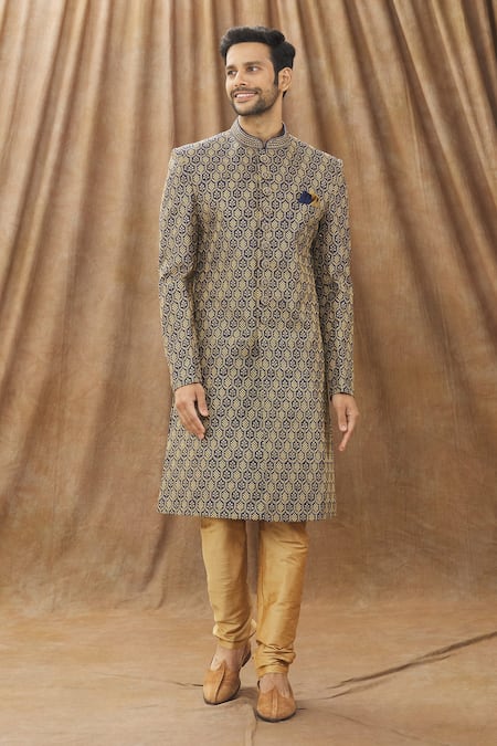 Arihant Rai Sinha Embroidered Sherwani With Churidar 