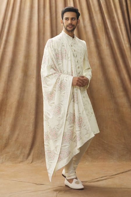Arihant Rai Sinha Paisley Pattern Stole 