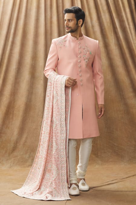 Arihant Rai Sinha Floral Pattern Stole 