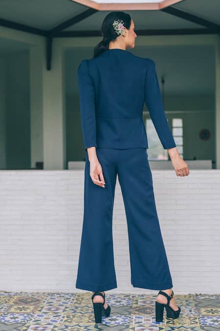 Tarini Vij Sekhmet Top & Flared Trousers Set 