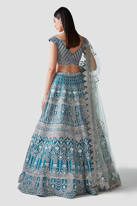 Swati Narula Ahlam Embroidered Lehenga Set 