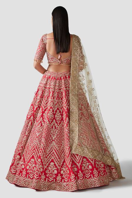 Swati Narula Ibtissam Embroidered Bridal Lehenga Set 