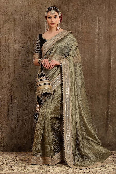 Sky Blue Soft Linen Silk Saree | Latest Designer Sarees for Woman for  Wedding | The Silk Trend