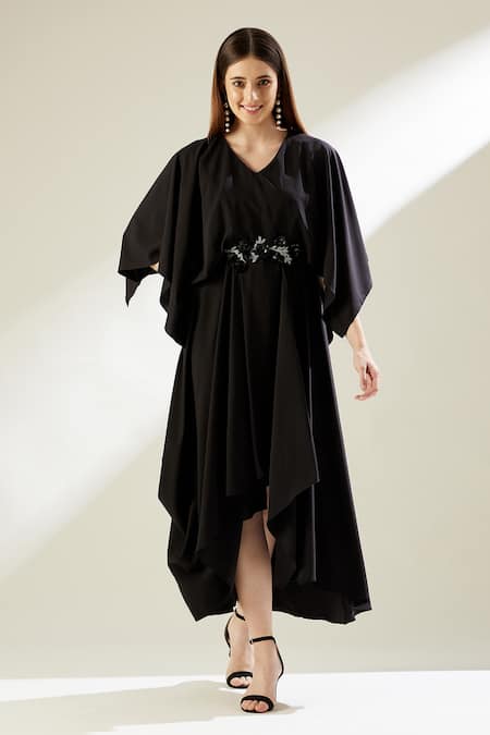 Aakaar Sara Draped Dress 