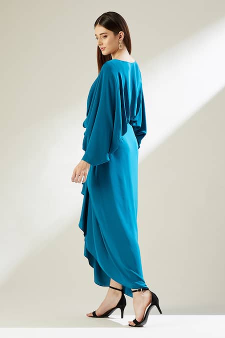Aakaar Lounge Draped Gown 
