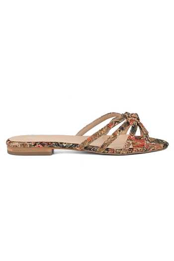 Buy_Vanilla Moon_Red Bows Harmony Multi Strap Sandals_Online_at_Aza_Fashions