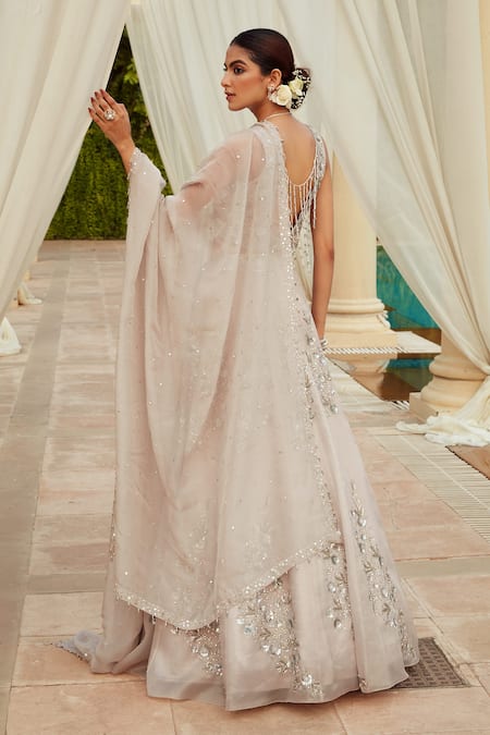 Niamh By Kriti Floral Embroidered Lehenga Set 