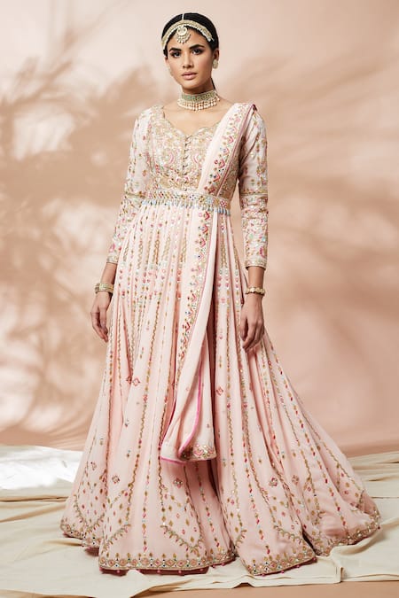 Tamanna Punjabi Kapoor Embroidered Anarkali With Dupatta 