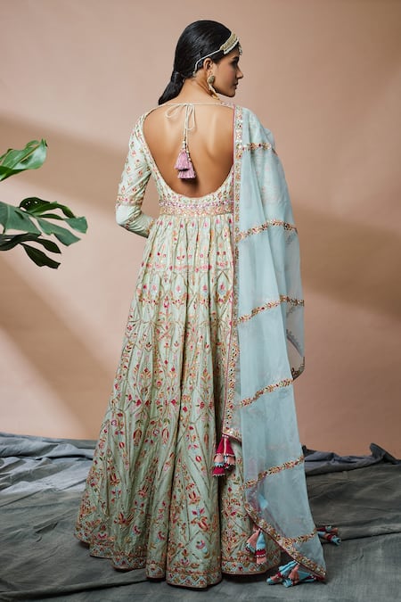 Tamanna Punjabi Kapoor Embroidered Anarkali With Dupatta 