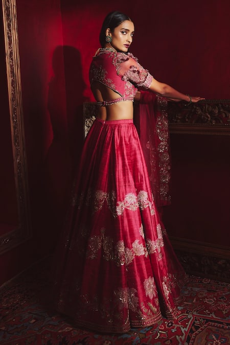 Ridhi Mehra Reanna Embroidered Bridal Lehenga Set 