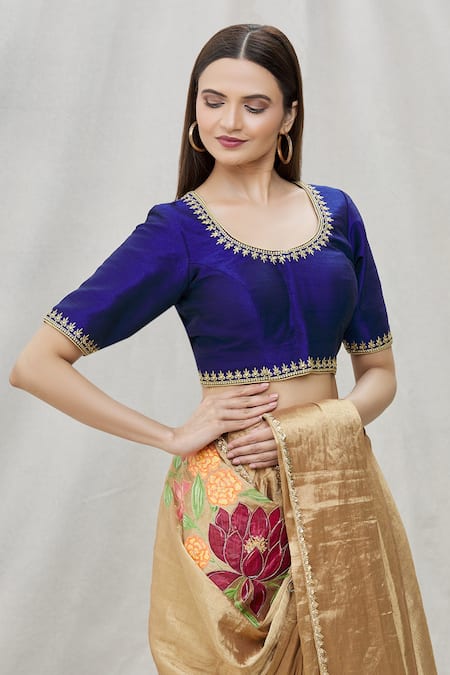 Top 20 Most Trending Blouse Designs For Silk Sarees!