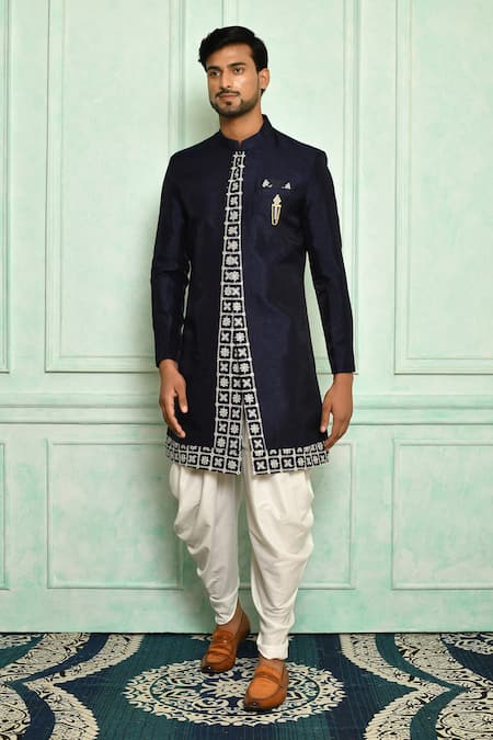 Adara Khan Lucknowi Embroidered Kurta Set 