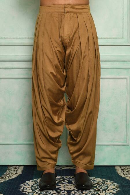 Pranay Baidya Blue Chanderi, Cotton Silk Mughal Print Kurta Set at Aza Fashions Pranay Baidya_Blue Chanderi, Cotton Silk Mughal Print Kurta Set _at_Aza_Fashions