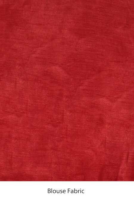 Shop_Samyukta Singhania_Red Georgette, Bamboo Sequins Embroidered Saree_Online_at_Aza_Fashions