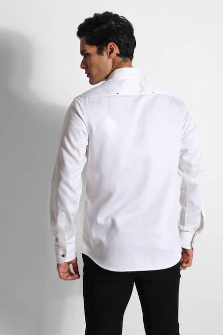 PAARSH Placement Embroidered Man Shirt 