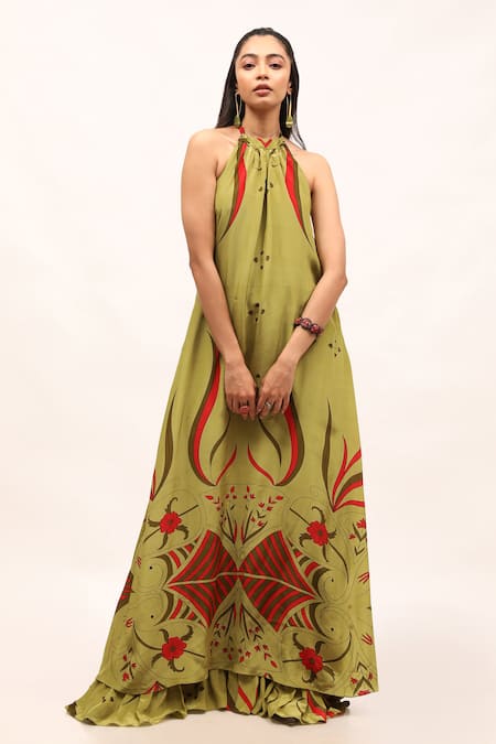 Kritika Murarka Printed Maxi Dress 