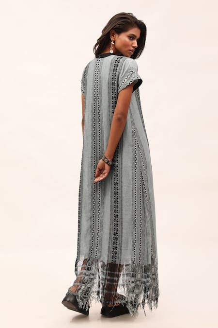 Kritika Murarka Geometric Pattern Cotton Dress 
