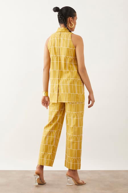 Son Of A Noble Snob Beamer Arch Print Jacket & Trouser Set 