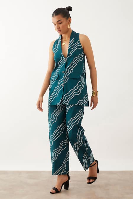 Buy Multi-colour Striped Jumpsuit For Women Online - ONLY