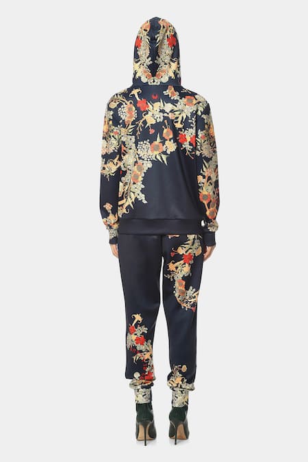 Satya Paul Scuba Floral Print Joggers