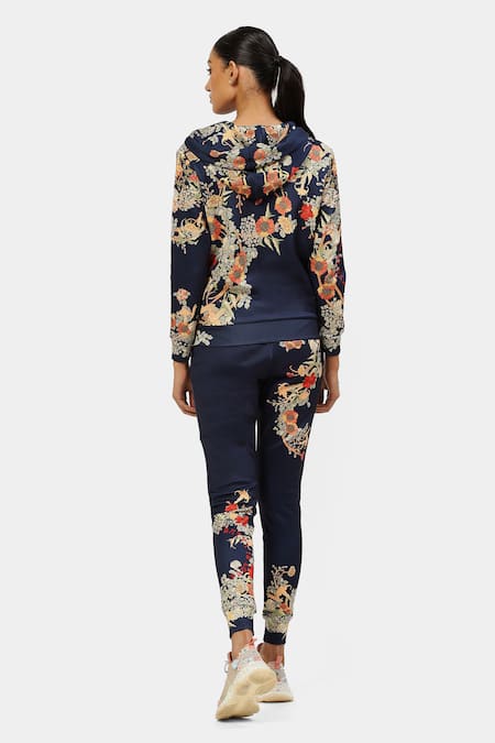 Satya Paul The Scuba Floral Print Jacket