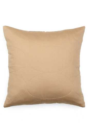 Shop House This Beige 100% Cotton Sateen Embroidery Maati Oval Pattern Cushion Covers 2 Pcs Set at Aza Fashions Shop_House This_Beige 100% Cotton Sateen Embroidery Maati Oval Pattern Cushion Covers 2 Pcs Set_at_Aza_Fashions