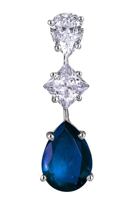 Classic Royal Blue Pear Drop Earrings | Sterling – Gear Jewellers