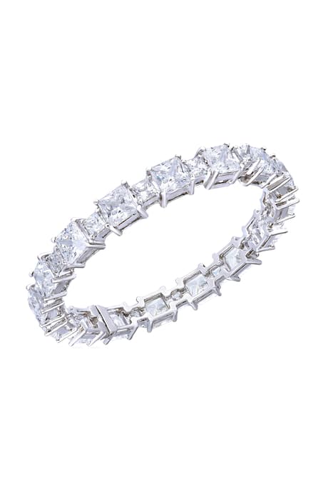 Gray Ring or the Big Black Diamond Ring by Rebeka Jewelry | Rebekajewelry