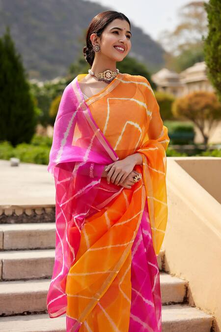 Pure Linen Fabric Saree, 5.5 m (separate blouse piece) at Rs 1095 in Delhi