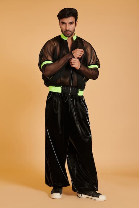 Siddartha Tytler Liquid Leather Combat Pant 