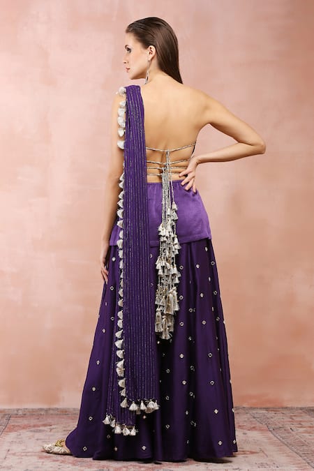 Payal Singhal Vintage Embroidered Kurta Sharara Set 