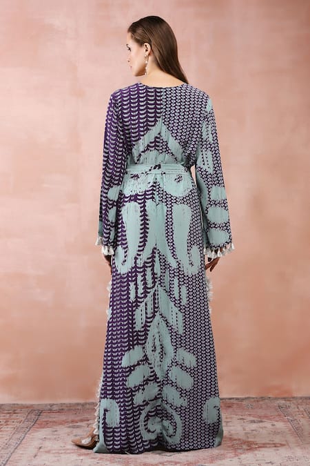 PS Pret By Payal Singhal Uzbek Print Kaftan 