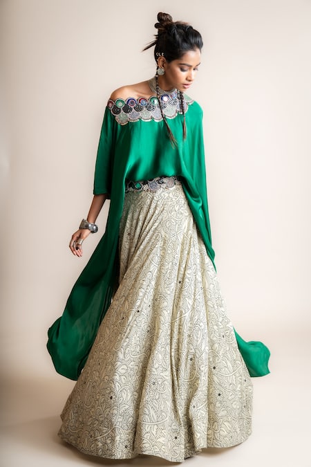 Green and White Lehenga Choli for Women Indian Wedding Lehnga Choli Latest  Designer Party Wear and Bridal Wear Lengha Choli - Etsy