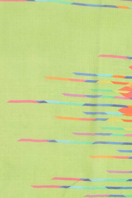 Satya Paul Blue Georgette The Printed Sky Saree at Aza Fashions Satya Paul_Blue Georgette The Printed Sky Saree_at_Aza_Fashions