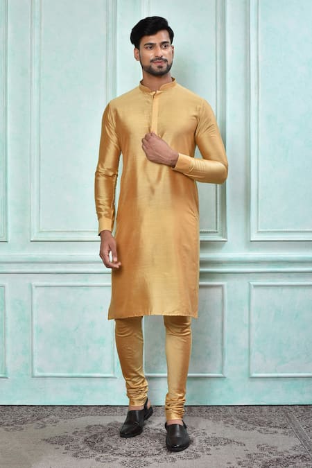 Aryavir Malhotra Straight Full Sleeve Kurta 