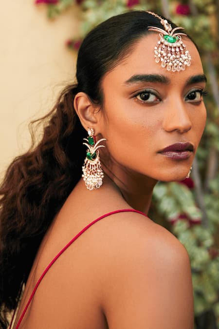 Outhouse Le Palm Fish Earrings 