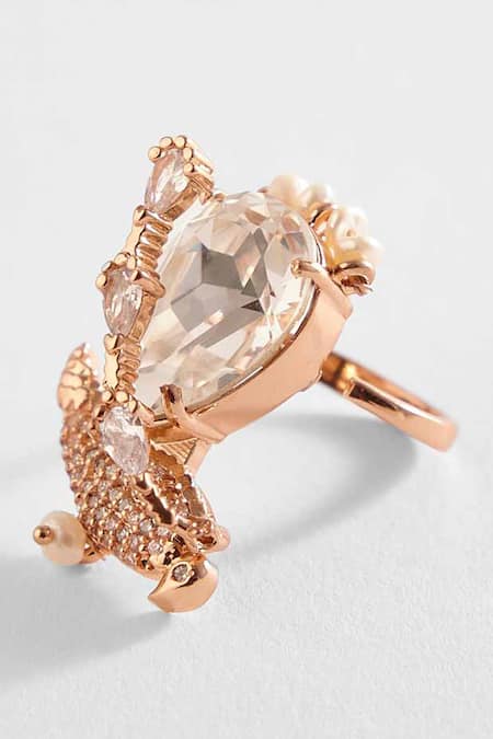 Outhouse Le Merina Bird Shaped Ring 