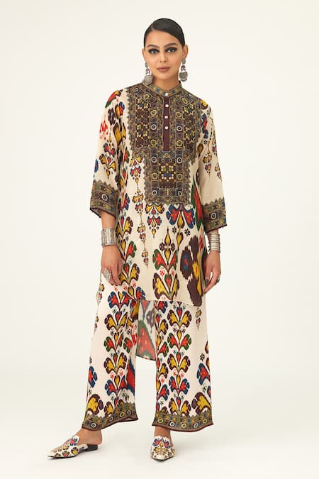 Rajdeep Ranawat Chanel Silk High Low Tunic 