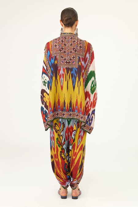 Rajdeep Ranawat Chanel Silk Abstract Print Tunic 